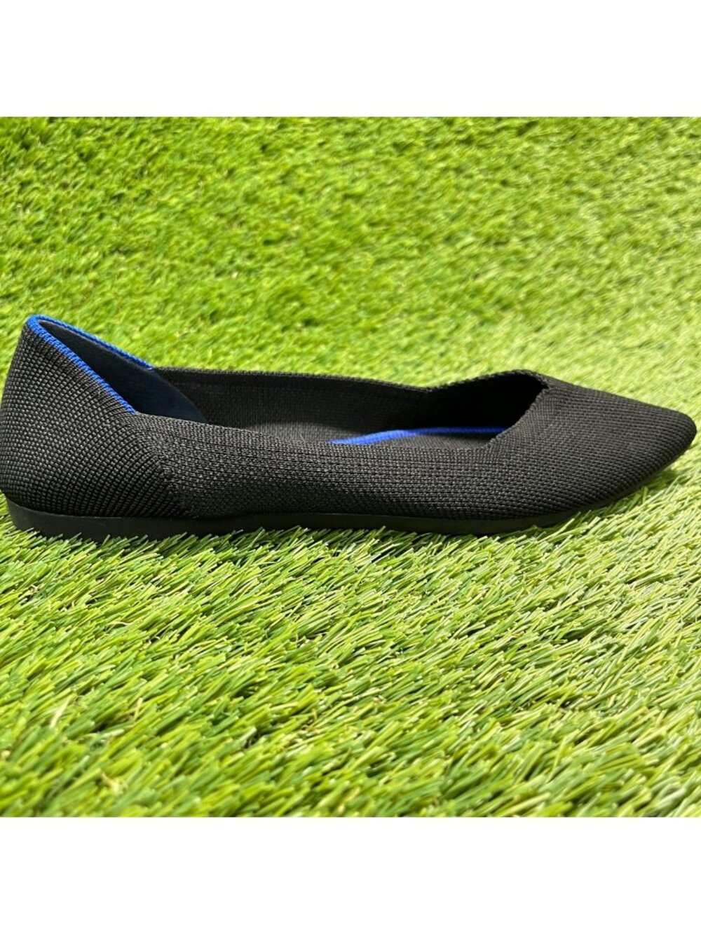 Rothy's The Point II Womens Size 6.5 Black Casual Classic Slip On Ballet Flats